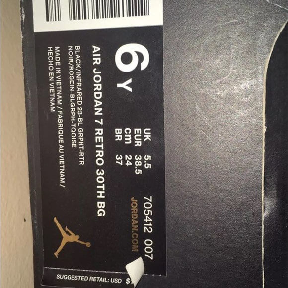 Air Jordan 7 Retro 30th BG - Picture 2 of 4